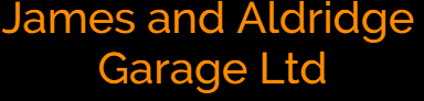 James and Aldridge Garage logo